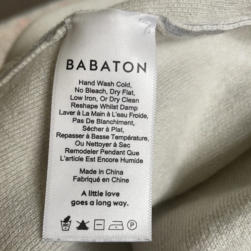 Babaton Beekman Merino Wool Open Cardigan in Grey - Picture 5 of 7